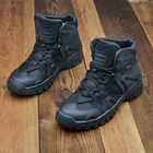 Зимові чорні тактичні прошиті кросівки 42 (28,3 см) - зображення 3