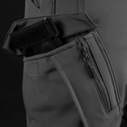 Штаны тактические Soft shell S.archon X9JRK Black L мужские теплые с карманами - изображение 5