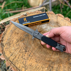 Складной нож Browning 341 черный 21 см - изображение 4