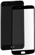 Szkło hartowane ochronne Qoltec Premium do LG K10 Czarne (5901878513997) - obraz 1