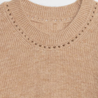 Sweter z golfem damski długi GAP 750660-07 S Beżowy (1200131120977) - obraz 4