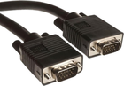 Kabel multimedialny Gembird USB 2.0 AM-BM czarny 3 m (CC-PPVGA-20M-B) - obraz 1