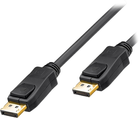 Кабель Goobay DisplayPort - DisplayPort чорний 3 m (4040849499609) - зображення 1