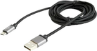 Kabel Cablexpert micro-USB-USB Type A 1.8 m Czarny (8716309100182) - obraz 1