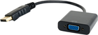Кабель Cablexpert DisplayPort-VGA 0.15 m Black (8716309100052) - зображення 1