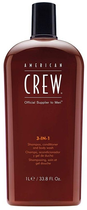 Szampon do pielęgnacji włosów i ciała American Crew Classic 3 w 1 1000 ml (669316058510) - obraz 1