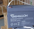 Гелевый аккумулятор 100ah Gamallon GMA-G12 100 ампер 12 вольт для инвертора ибп бесперебойника котла дома акб - изображение 3