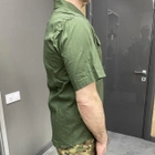 Армейская рубашка с коротким рукавом Yakeda Олива XL - изображение 2