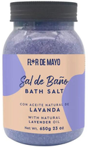 Сіль для ванни Flor De Mayo Sal De Bano Lavendel 650 г (8428390075729) - зображення 1