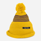 Czapka beanie dziecięca zimowa Art Of Polo Cz16528-3 50-56 cm żółta (5902021149582) - obraz 1