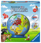 3D-пазл Ravensburger Земля дітей 13 х 13 х 13 cm 72 елементи (4005556118403) - зображення 1