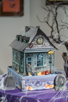 3D-пазл Ravensburger - Моторошний будинок вночі 29.5 х 11.6 см 219 елементів (4005556112548) - зображення 3