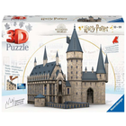 Puzzle 3D Ravensburger Harry Potter Zamek Hogwart 44 x 21 x 42 cm 540 elementów (4005556112593) - obraz 1