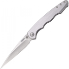 Нож складной карманный с фиксацией Frame Lock CRKT Flat Out Silver 200 мм - изображение 1