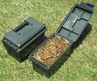 Коробка MTM AC50C для патронів кал. 50 BMG. Розміри – 19х34х22 см - зображення 3