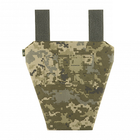 M-тас фартух противосколочный с балистическим пакетом 1А LASER CUT MM14, фартух тактический пиксель, военный - изображение 1