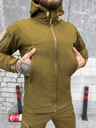 Тактичний костюм SoftShell софтшел coyot XL - зображення 5