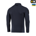 M-Tac поло тактическое длинный рукав 65/35 Dark Navy Blue 3XL - изображение 4