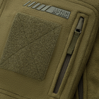 M-Tac куртка флісова Windblock Division Gen.II Army Olive, бойова куртка, чоловіча куртка, тепла куртка олива - зображення 9
