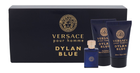 Zestaw Versace Dylan Blue Pour Homme Woda toaletowa 5 ml + Żel pod prysznic 25 ml + Balsam po goleniu 25 ml (8011003826612) - obraz 3