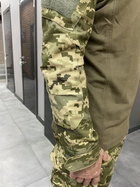 Армейская тактическая рубашка Убакс со вставками под локти Wolftrap Пиксель 3XL - изображение 8