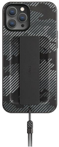 Панель Uniq Heldro Antimicrobial для Apple iPhone 12/12 Pro Charcoal camo (8886463676646) - зображення 1