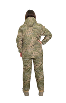 Жіноча військова форма зимова костюм утеплювач Softshell + синтепон 200 (до -20) Піксель розмір 42 (FV- 001-42) - зображення 5