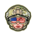 M-Tac нашивка Emoji USA girl №2 - изображение 1