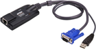 Kabel Aten KA7175 KVM 0.09 m (4710423775732) - obraz 1