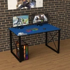 Геймерский ЛОФТ стол Rasin LOFT-21 синий