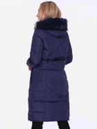 Куртка демісезонна довга з капюшоном жіноча PERSO BLH818025F S Темно-синя (5905080209341) - зображення 2