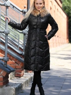 Куртка жіноча PERSO BLH220032FF 2XL Чорна (5908312939368) - зображення 4