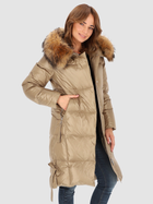 Куртка жіноча PERSO BLH230000FXR 2XL Сіро-коричнева (5905080220520) - зображення 5