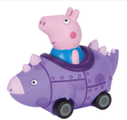 Tocząca się zabawka Jazwares Peppa Pig Mini samochód Peppy (681326957850) - obraz 5