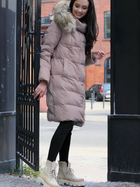 Куртка зимова жіноча PERSO BLH220011FF 2XL Рожева (5905080201246) - зображення 3