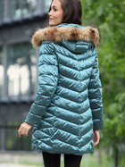 Куртка зимова жіноча PERSO BLH220036FR L Смарагдова (5908312938385) - зображення 6