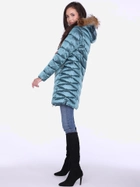 Куртка зимова жіноча PERSO BLH220036FR 3XL Смарагдова (5908312938415) - зображення 3