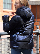 Куртка зимова жіноча PERSO BLH220043F S Темно-синя (5908312938903) - зображення 6