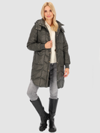 Куртка зимова жіноча PERSO BLH235050F L Хакі (5905080221282) - зображення 4