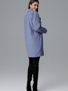 Пальто жіноче Figl M623 XL Синє (5902194357319) - зображення 2