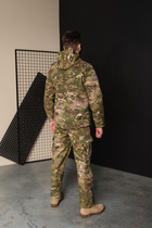 Мужской армейский костюм тактическая форма на флисе Мультикам Турция ВСУ (ЗСУ) 8659 XXXL хаки - изображение 8
