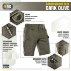 M-Tac шорти Conquistador Flex Dark Olive XS - зображення 3