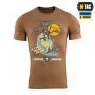 M-Tac футболка Surf Club Coyote Brown 2XL - изображение 3