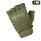 M-Tac перчатки беспалые Assault Tactical Mk.3 Olive L - изображение 3