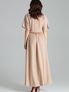 Сукня жіноча Lenitif L055 XL Бежева (5902194372749) - зображення 2