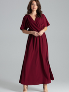 Сукня жіноча Lenitif L055 S Червона (5902194372633) - зображення 1