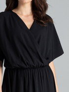 Сукня жіноча Lenitif L055 XL Чорна (5902194372626) - зображення 3