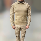 Армейская тактическая рубашка Убакс Combat Койот XL - изображение 1