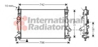 Радиатор охлаждения двигателя FOCUS C-MAX 16/20TDCi 03- (Van Wezel) Van Wezel (18002370)