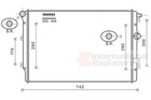 Радиатор охлаждения SEAT VW (выр-во Van Wezel) Van Wezel (58002324)